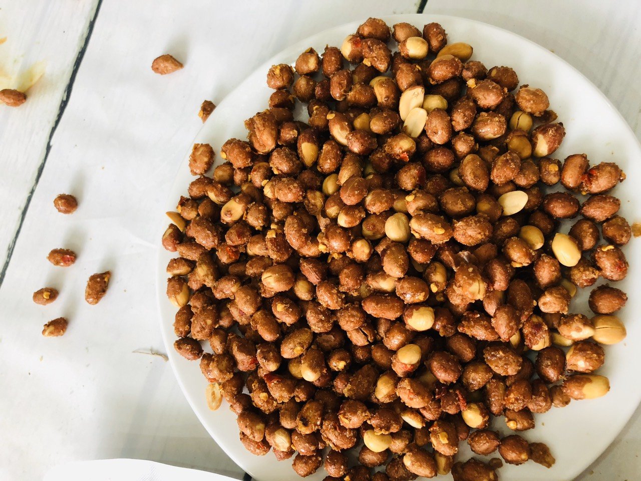 ĐẬU Phông Rang Tỏi Ớt 250G