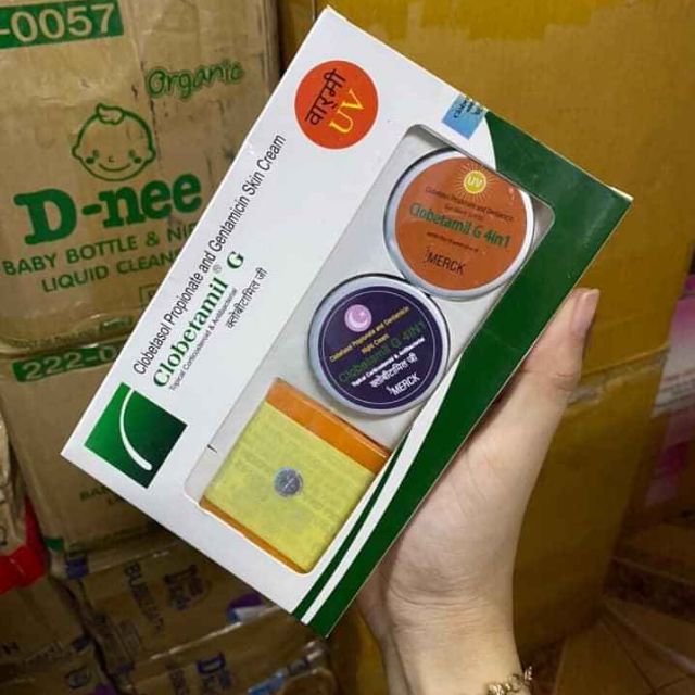 Bộ Kem nám cao cấp clobetamil G (MẪU MỚI)