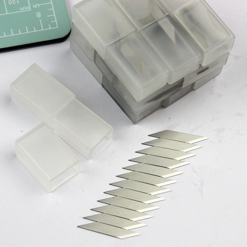 S54 - Lưỡi dao thay thế cho bút rọc giấy unbox đơn hàng, cắt sticker băng dán washi tape - Cây Sồi Già
