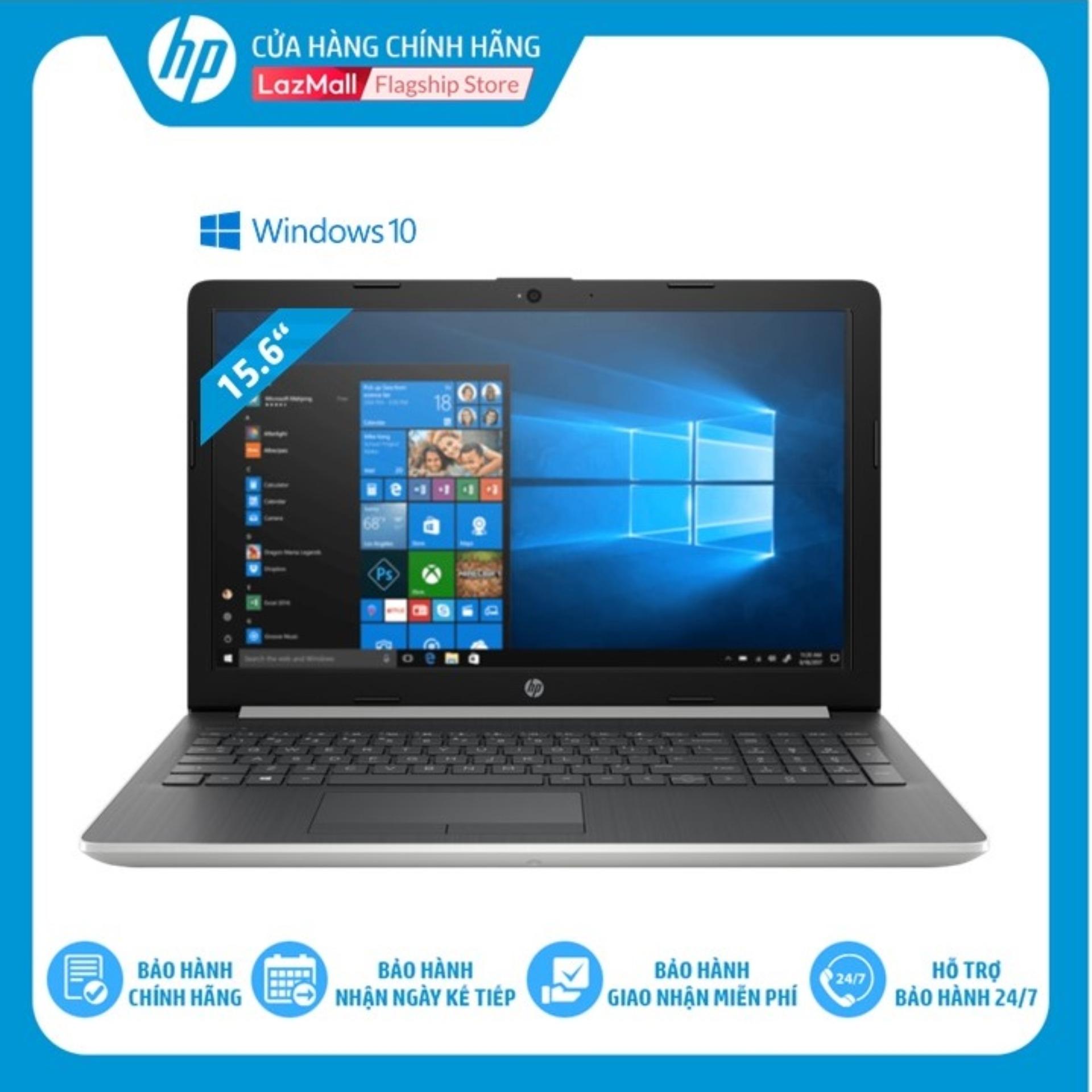 Laptop HP 15-da0051TU (Core i3-7020U /4GB RAM DDR4/500GB HDD/ 15.6 HD/4ME64PA) - Hàng Chính Hãng - Bảo hành 12 tháng