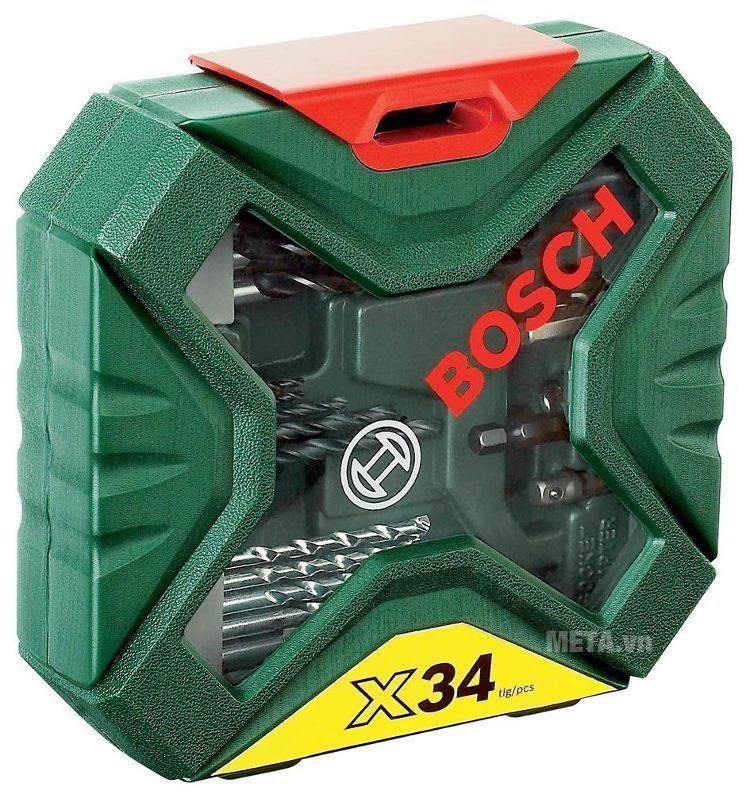 Bộ mũi khoan và vặn vít X-Line 34 món
