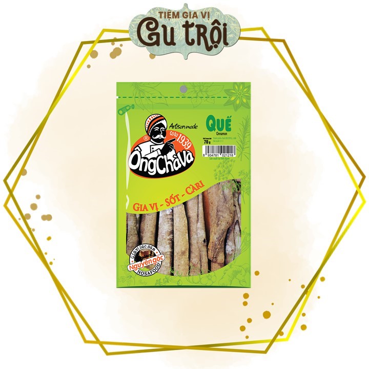 Quế khúc Ông Chà Và 70gram (Túi) - (QUẾ THANH)