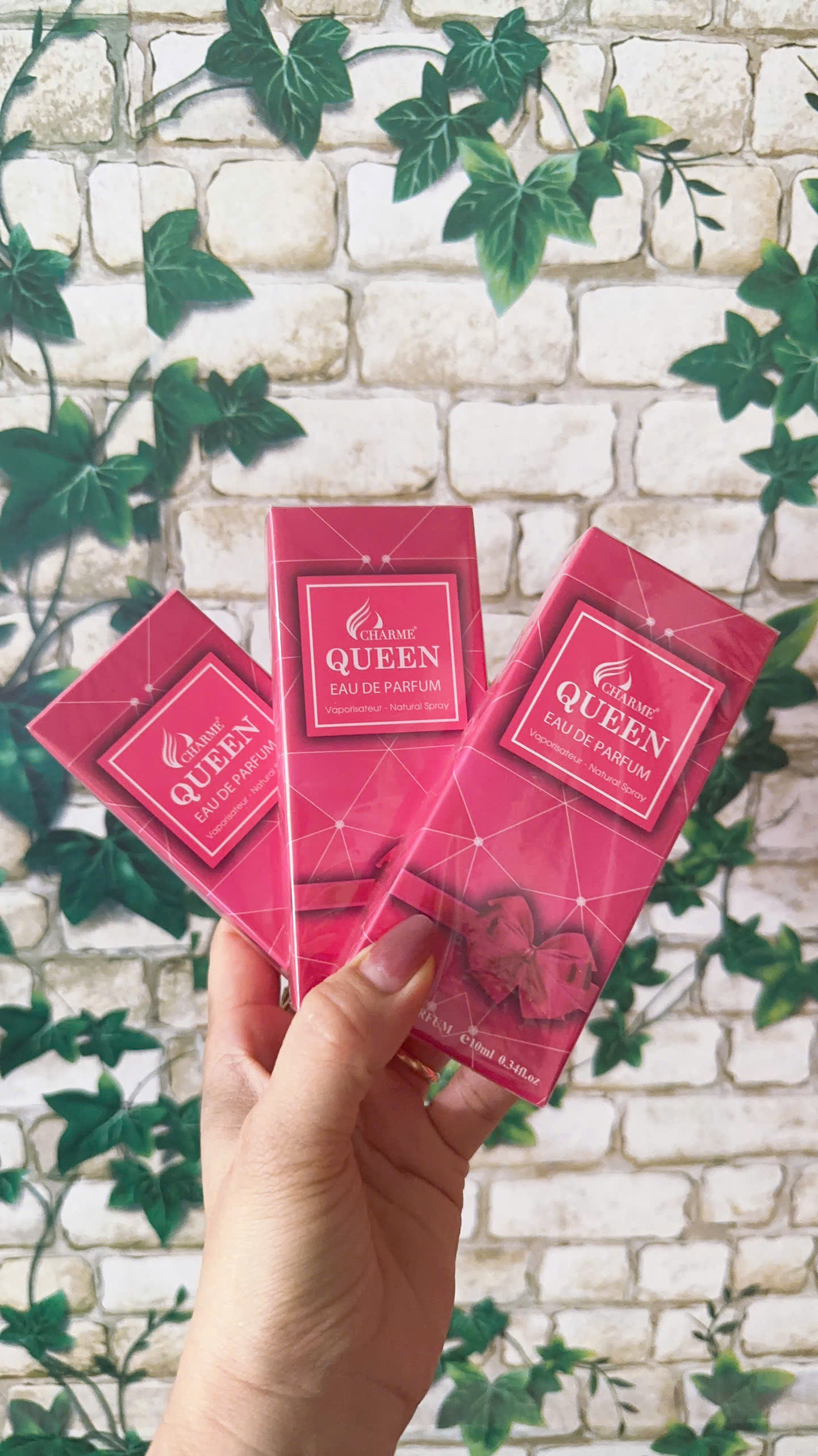 Combo 3 chai nước hoa charme queen 10ml