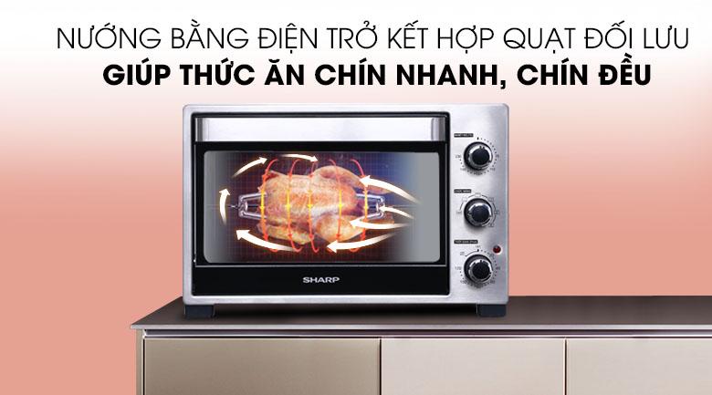 Lò nướng Sharp EO-A323RCSV-ST 32 lít