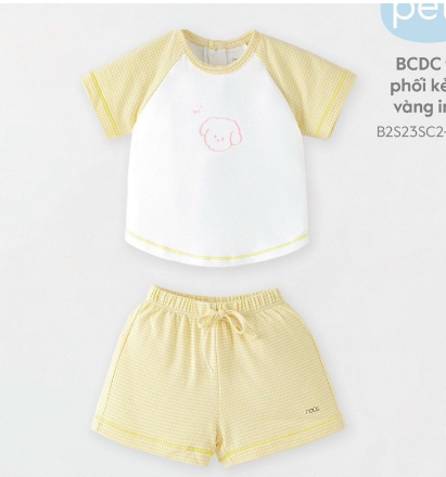 Bộ cộc tay NOUS petit cho bé yêu