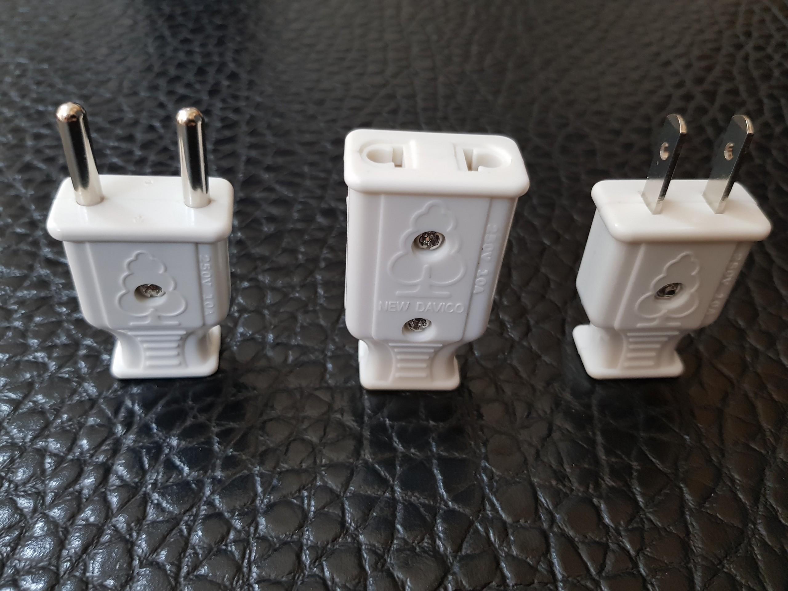 [FREESHIP MAX]Phích cắm điện tròn phích cắm/DẸP TRẮNG Siêu Tải cao cấp Tiếp xúc tốt  Chịu nhiệt  Chống cháy_tanchugnssen