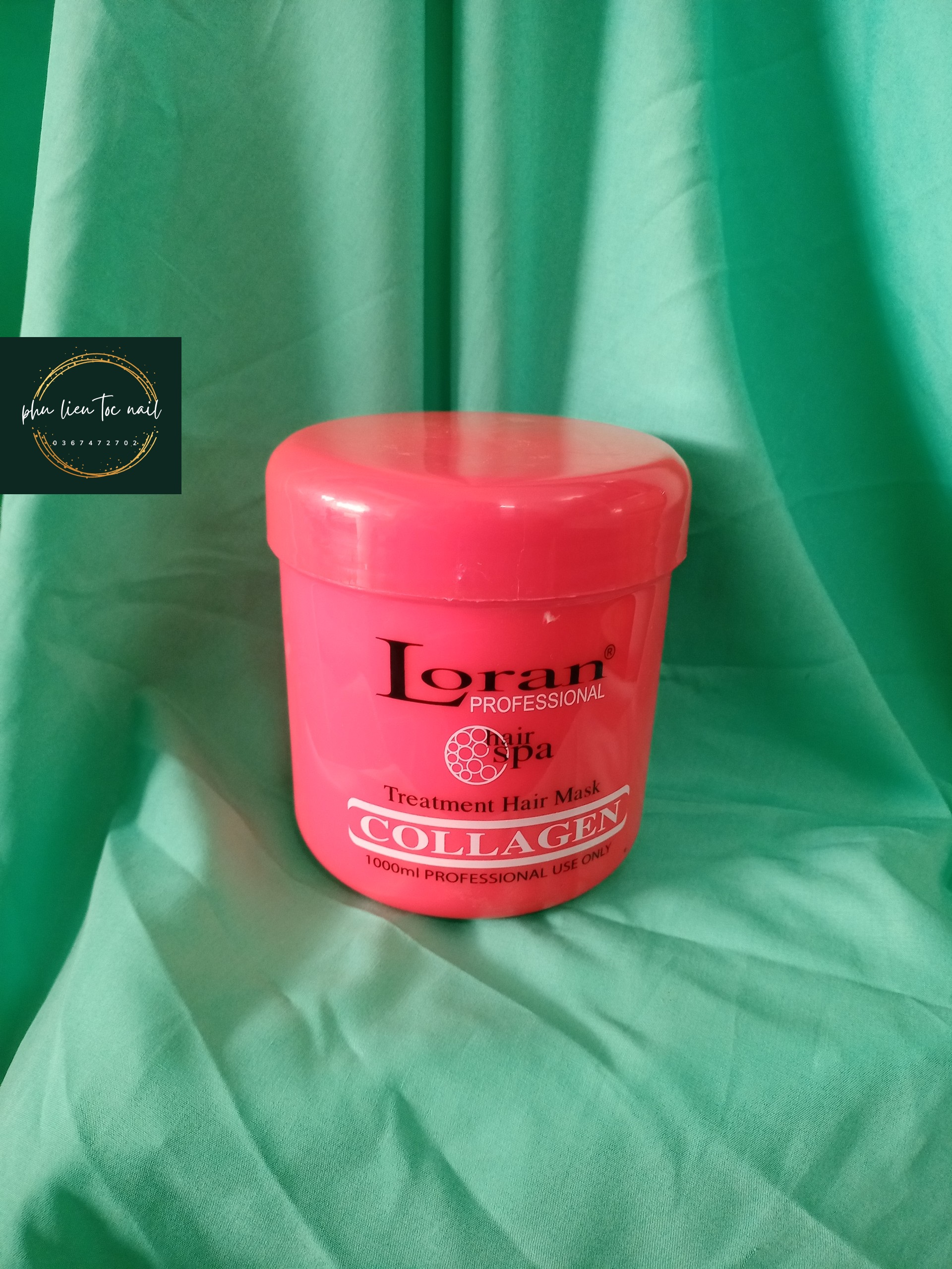 Hấp dầu chăm sóc tóc 1000ml collagen Loran - Trường Thọ, TĐ