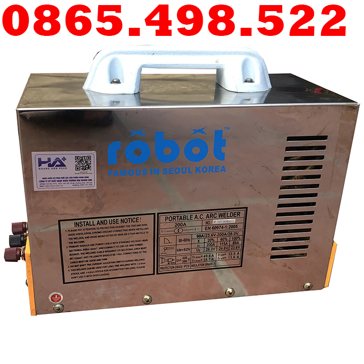 Máy hàn que robot rbx6-200a
