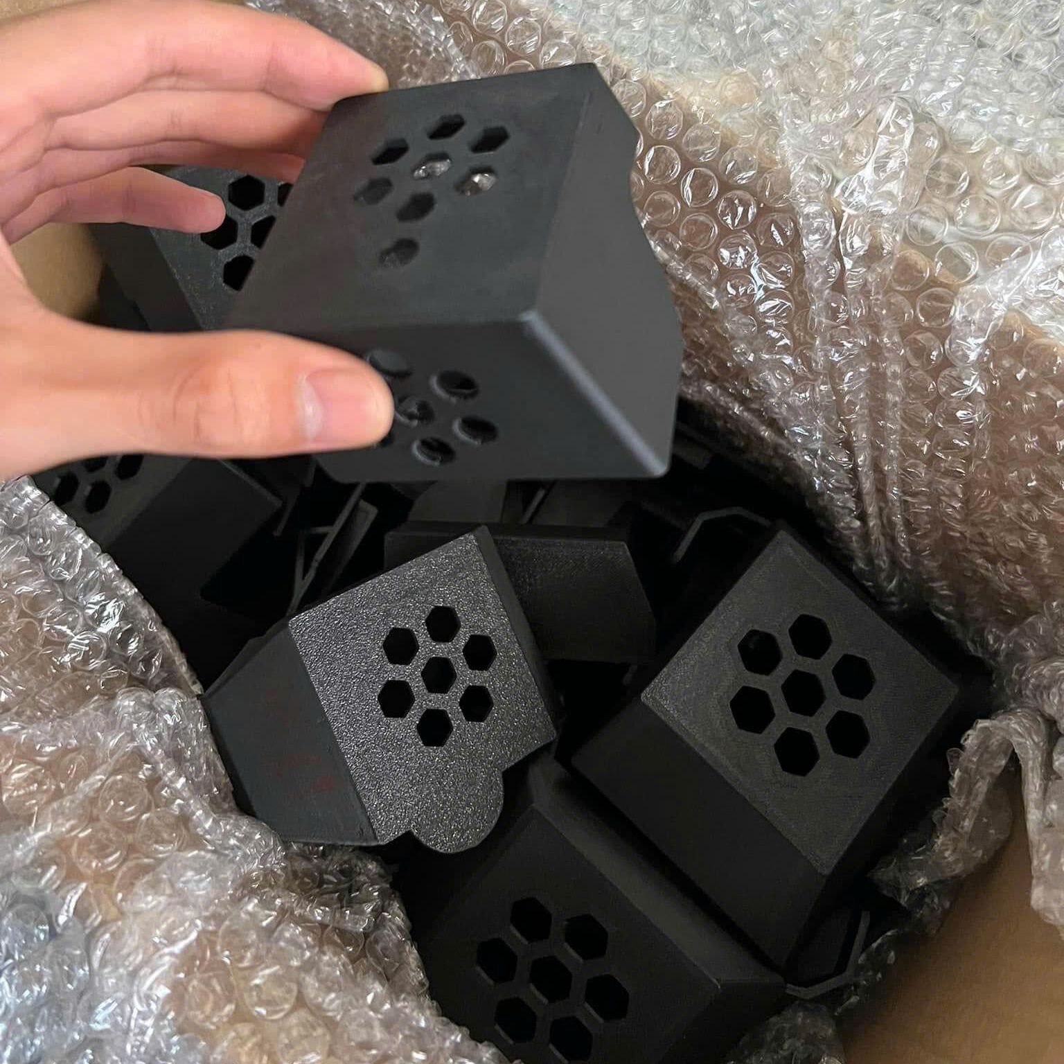 Chụp, Hộp Nhựa in 3D giải nhiệt nhanh dùng làm bi cầu cho EX155 đầu cos ( chỉ chụp nhựa)