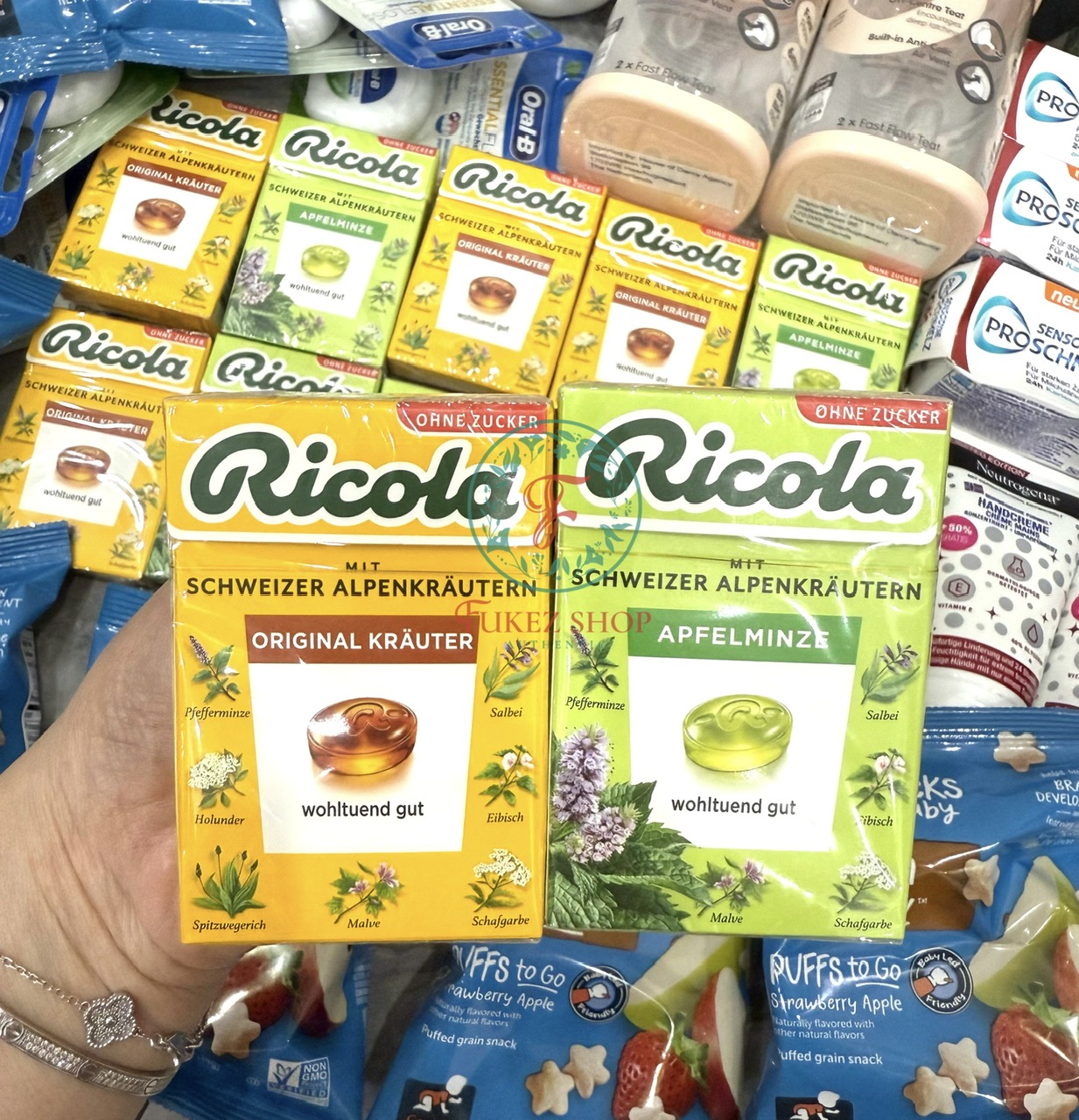 Kẹo thảo mộc Ricola  - Đức