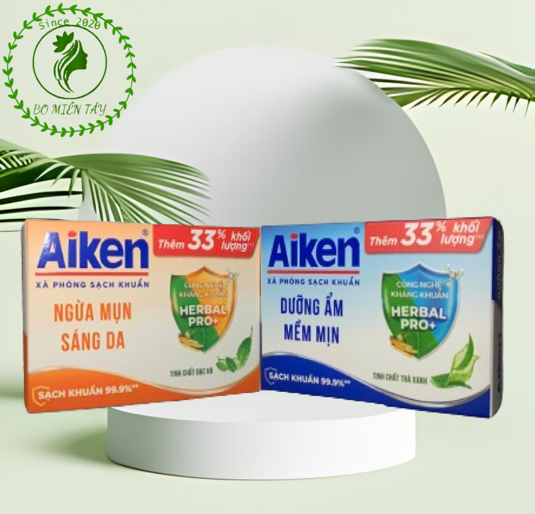 XÀ BÔNG CỤC KHÁNG KHUẨN AIKEN 120G