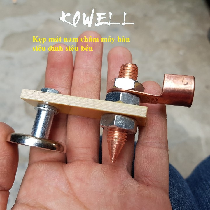 Kẹp mát máy hàn 500A Max nam châm siêu hít