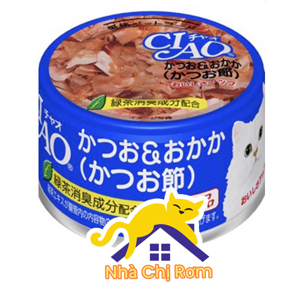 Pate Inaba Ciao lon 85g Nhập khẩu Thái lan