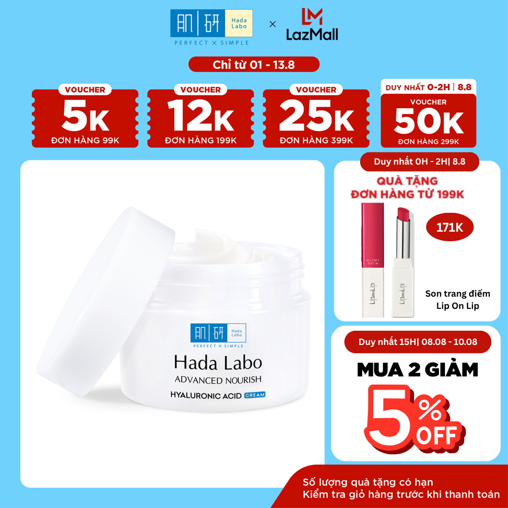 Kem dưỡng ẩm Hada Labo Advanced Nourish Cream 50g