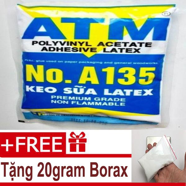 Keo sữa ATM - 1KG - Tặng 20gram Borax - Nguyên liệu làm slime