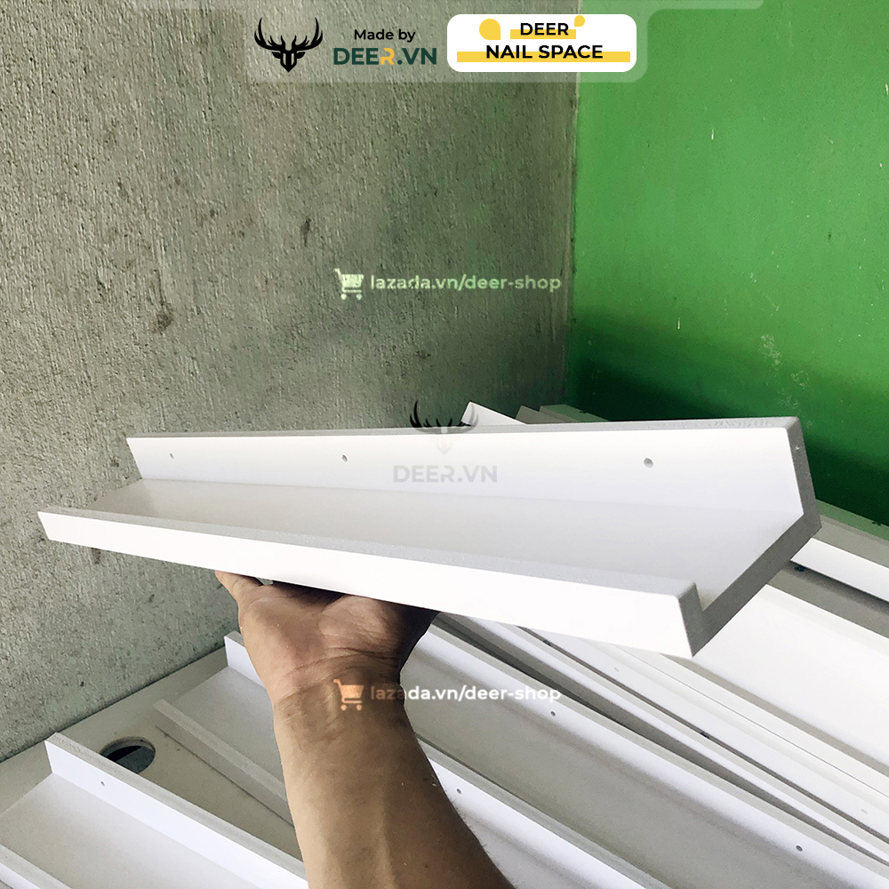 Deer-bar shelf for nail polish Wall long 60cm