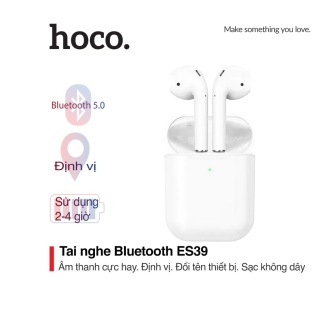Tai nghe Bluetooth 5.0 Hoco ES39 hỗ trợ sạc không dây , đổi tên thiết bị và định vị từ xa thiết kế đẹp thumbnail