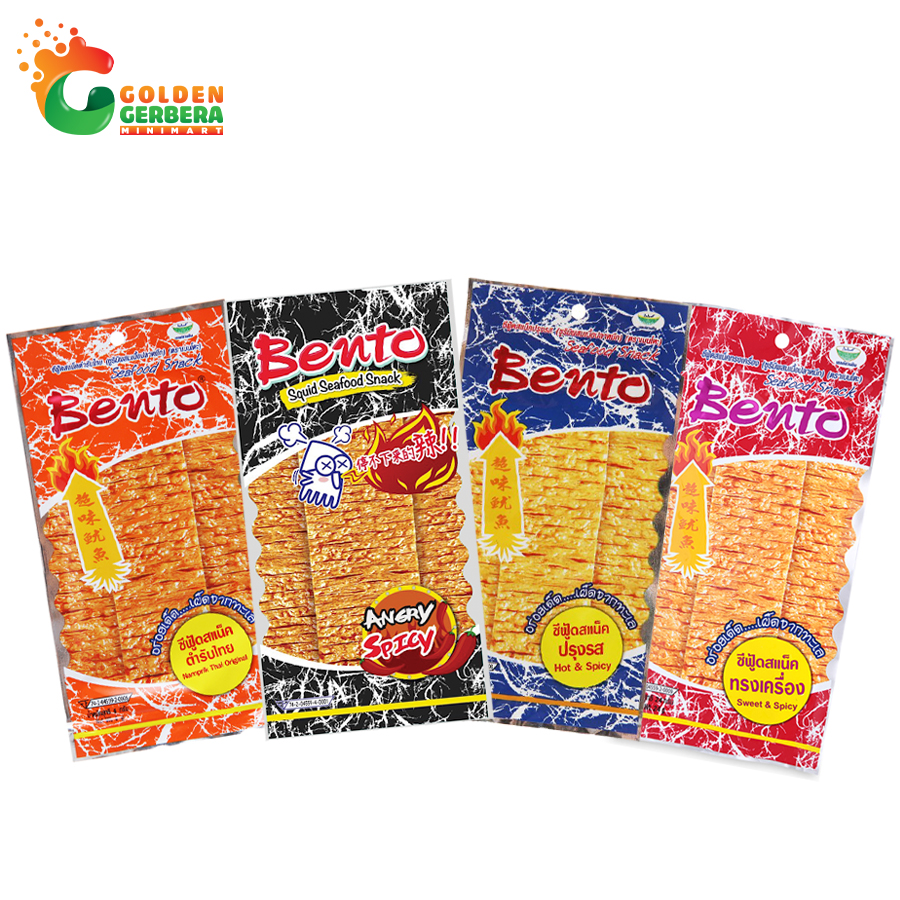 Mực Bento Thái Lan Đủ Vị 24g Giá Tốt