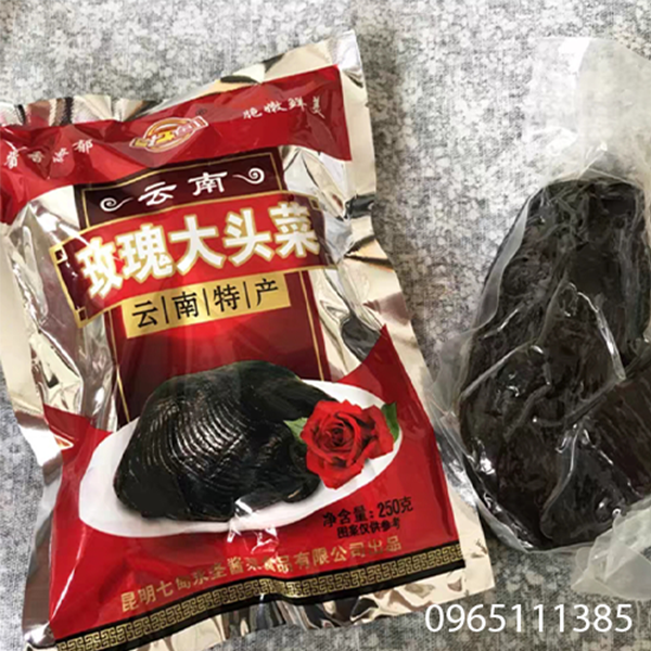 [CA LA THẦU ĐEN] Củ Cải Ngâm Tương, Giòn Vị Mặn 250g