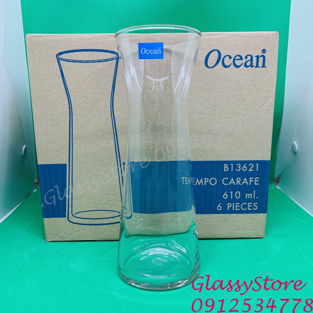 Bình (ly) Thủy Tinh Ocean Carafe - 270ml / 610ml / 940ml / 970ml (Hàng nhập khẩu Thái Lan chính hãng) (1 cái)