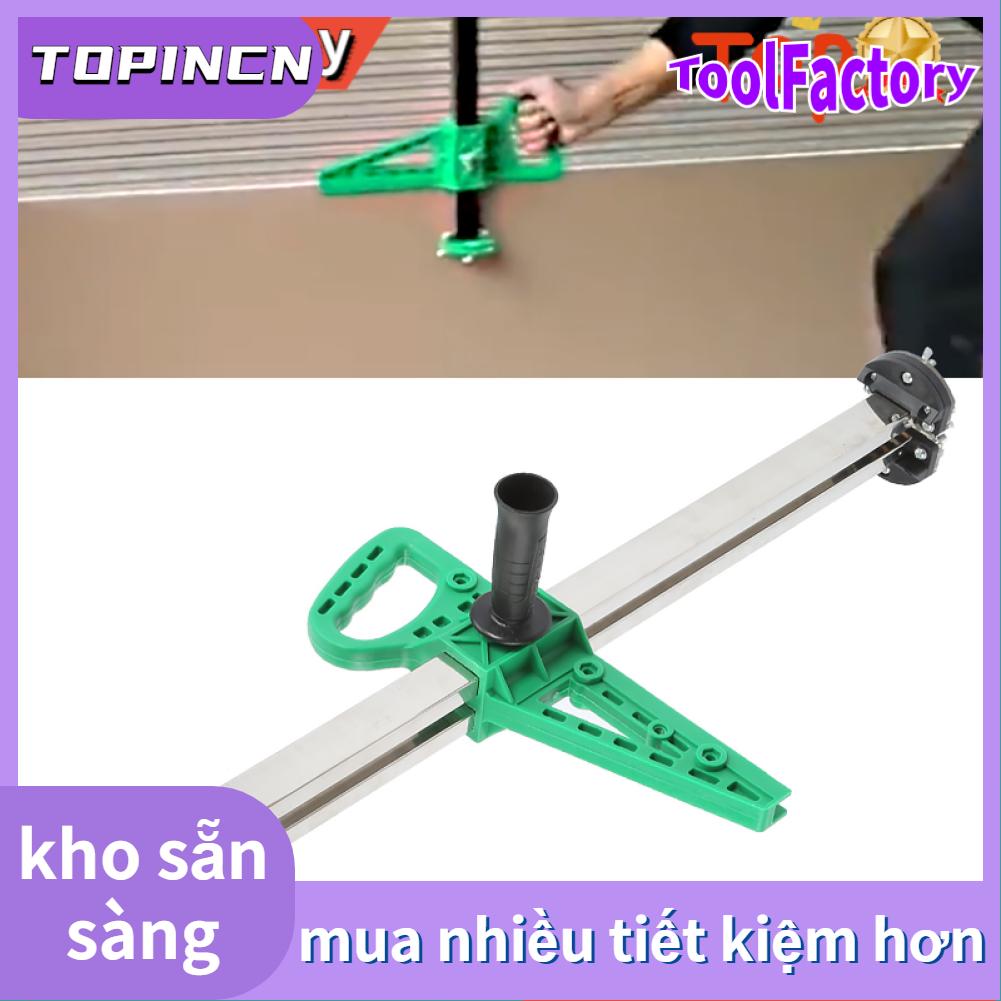 Ujew Manual Gypsum Board Cutter Stainless Steel Hand Push Drywall Cutting Tool High Accuracy Portabl