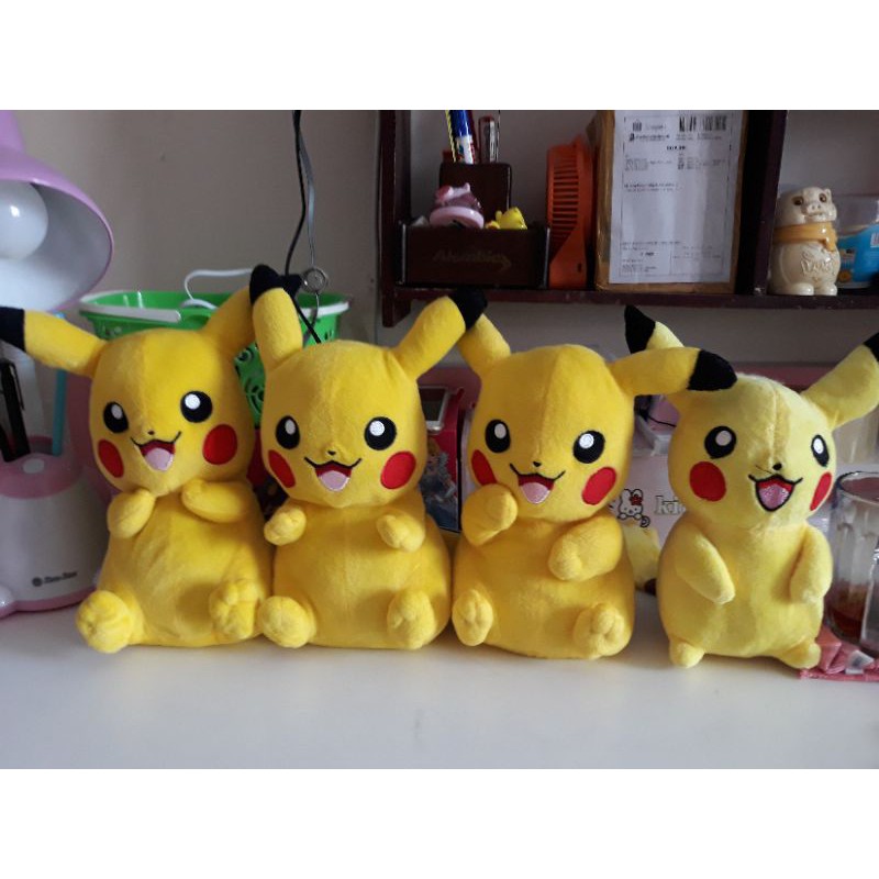 [HCM]Gấu Bông Pikachu Cười Size 22Cm - 25Cm