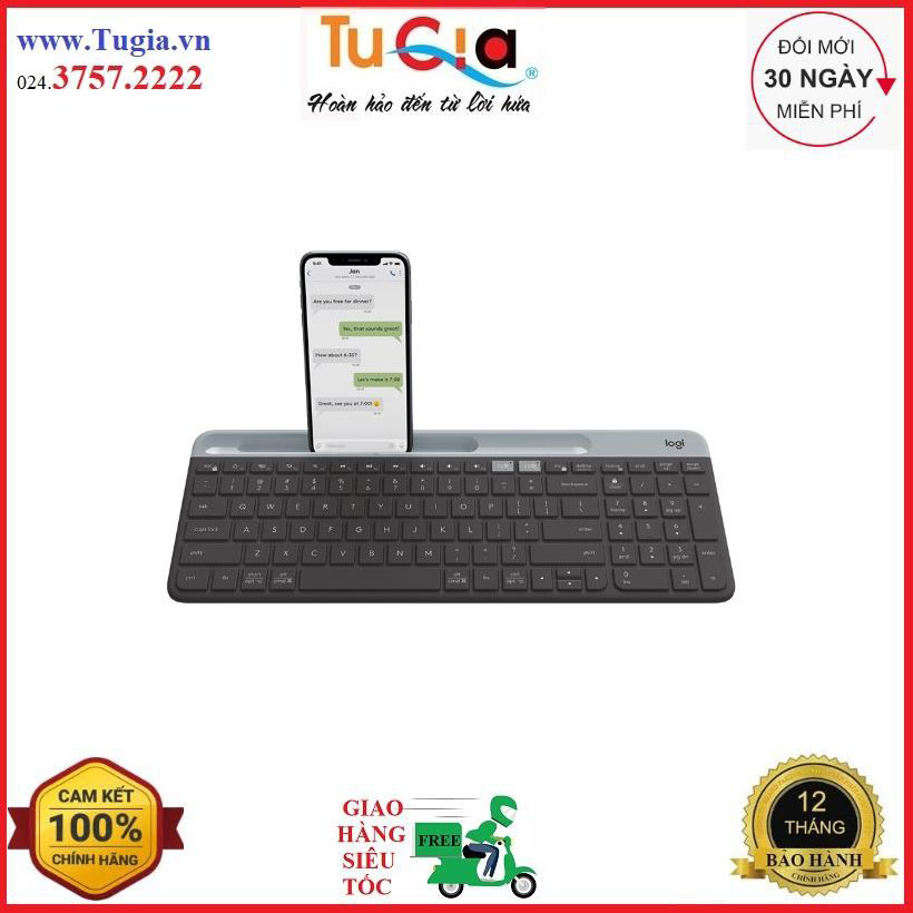 Bàn Phím Không Dây Logitech K580 Slim - Hàng Chính Hãng