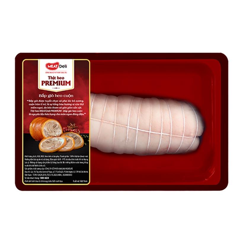 Siêu thị WinMart - Premium Thịt bắp giò heo cuộns khay 350-385g