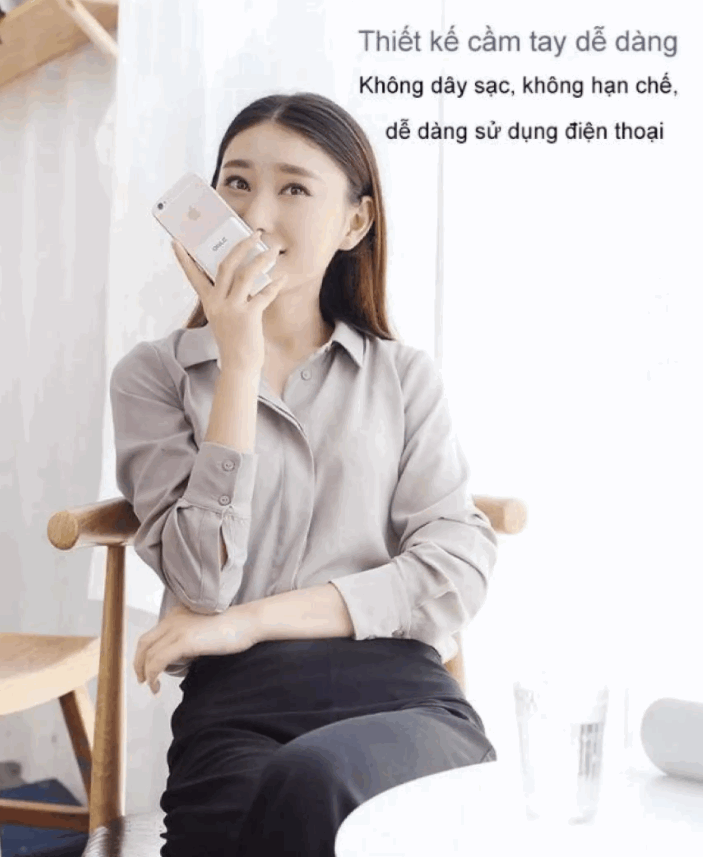 Euro Quality - Sạc pin dự phòng mini dạng ốp giữ