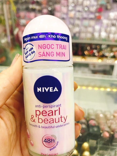 Lăn Nivea sáng min ngọc trai 50ml