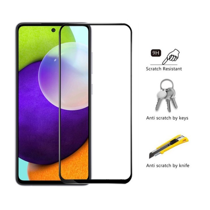 Kính Cường Lực Samsung A52 Full Màn Hình