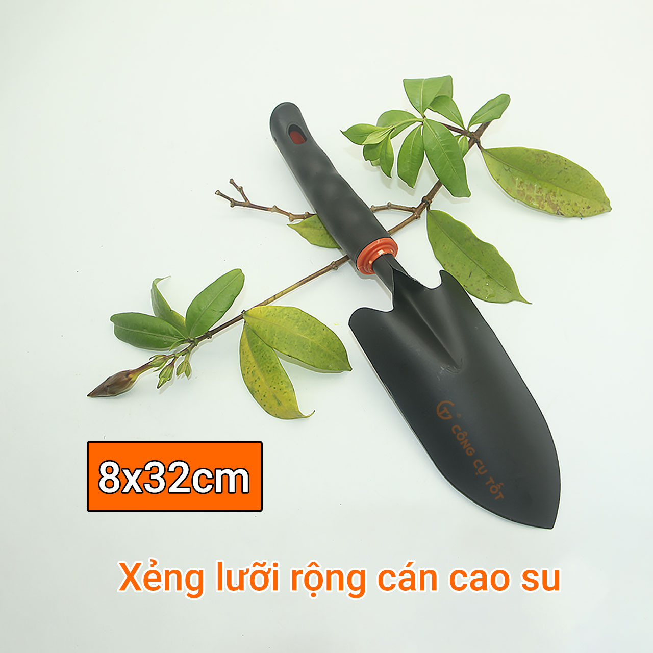 Xẻng xúc đất - xẻng nhổ cỏ trồng cây