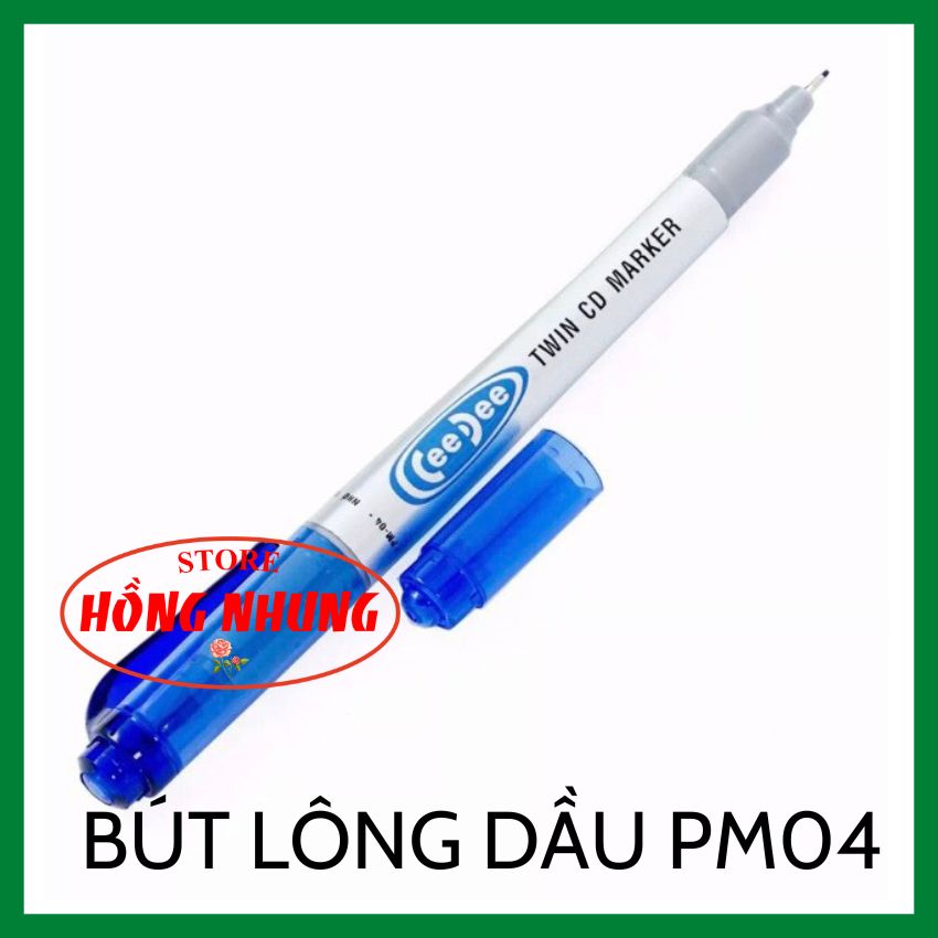 1 Cây Bút Lông Dầu PM04 Màu Đỏ