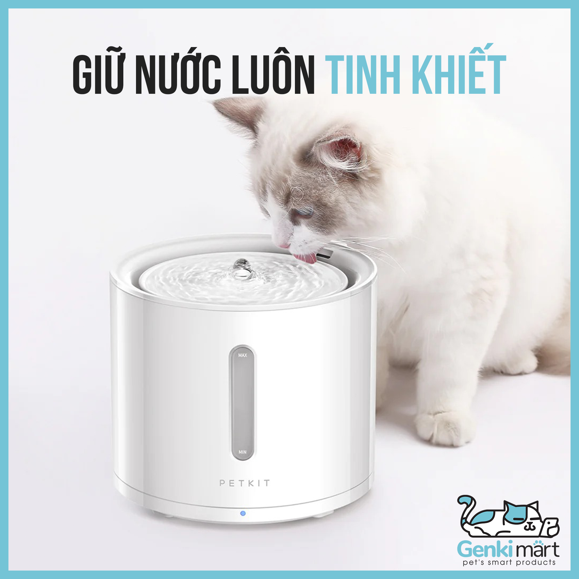 Máy lọc nước Petkit Eversweet Solo 2 (Thế hệ mới nhất)