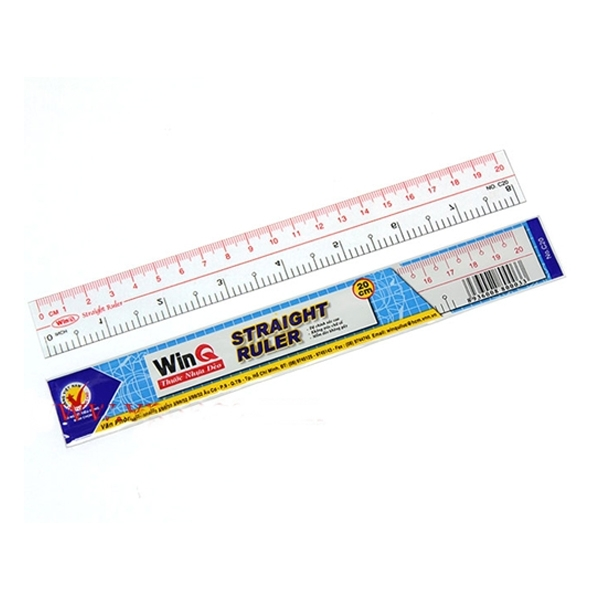 Thước WinQ 20cm - cây