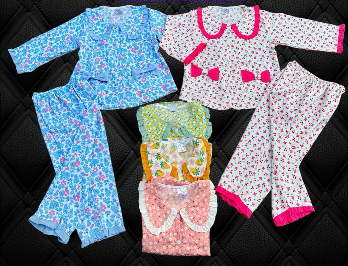 Bộ Lụa Tay Dài Bé Lớn (28-32kg) (giao màu ngẫu nhiên)