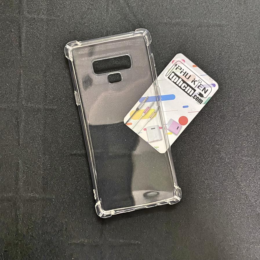 Ốp lưng Samsung Note 9 dẻo Trong suốt Chống sốc