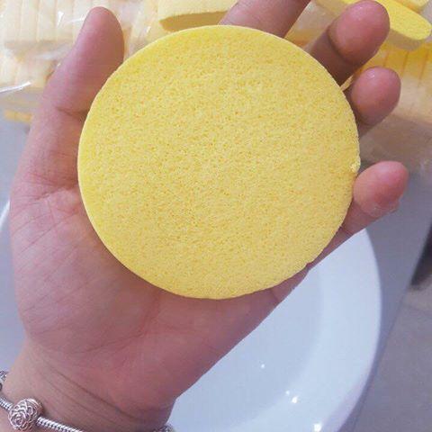 Gói 12 miếng bông mút rửa mặt chivey