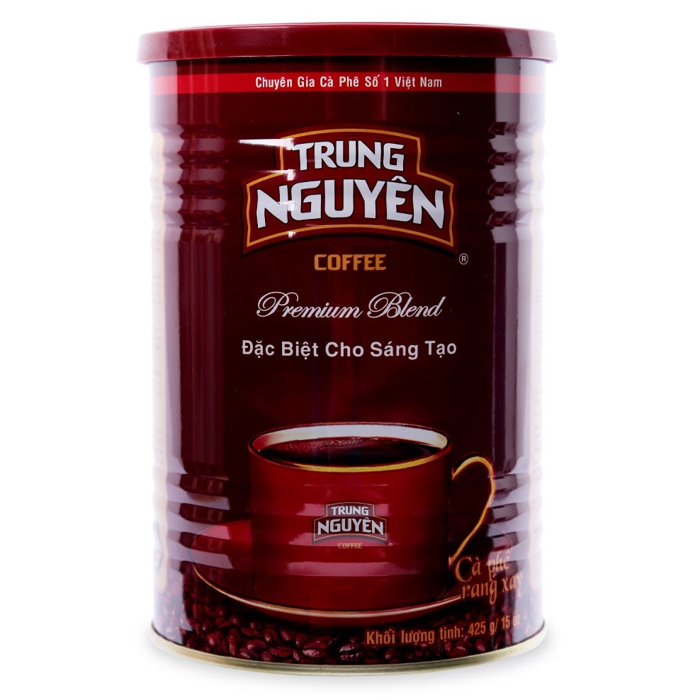 Cà Phê Premium Blend Trung Nguyên Lon 425G