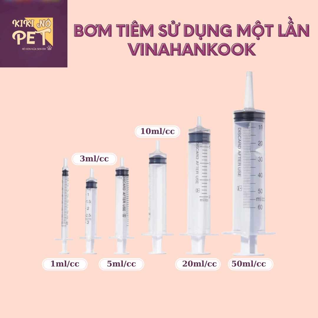 Bơm Tiêm Sử Dụng Một Lần VINAHANKOOK
