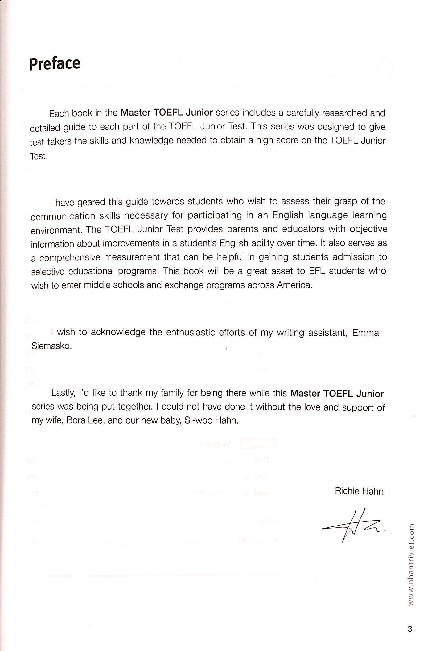 Fahasa - Master TOEFL Junior Cefr Intermedicate Level B1 (Không CD)