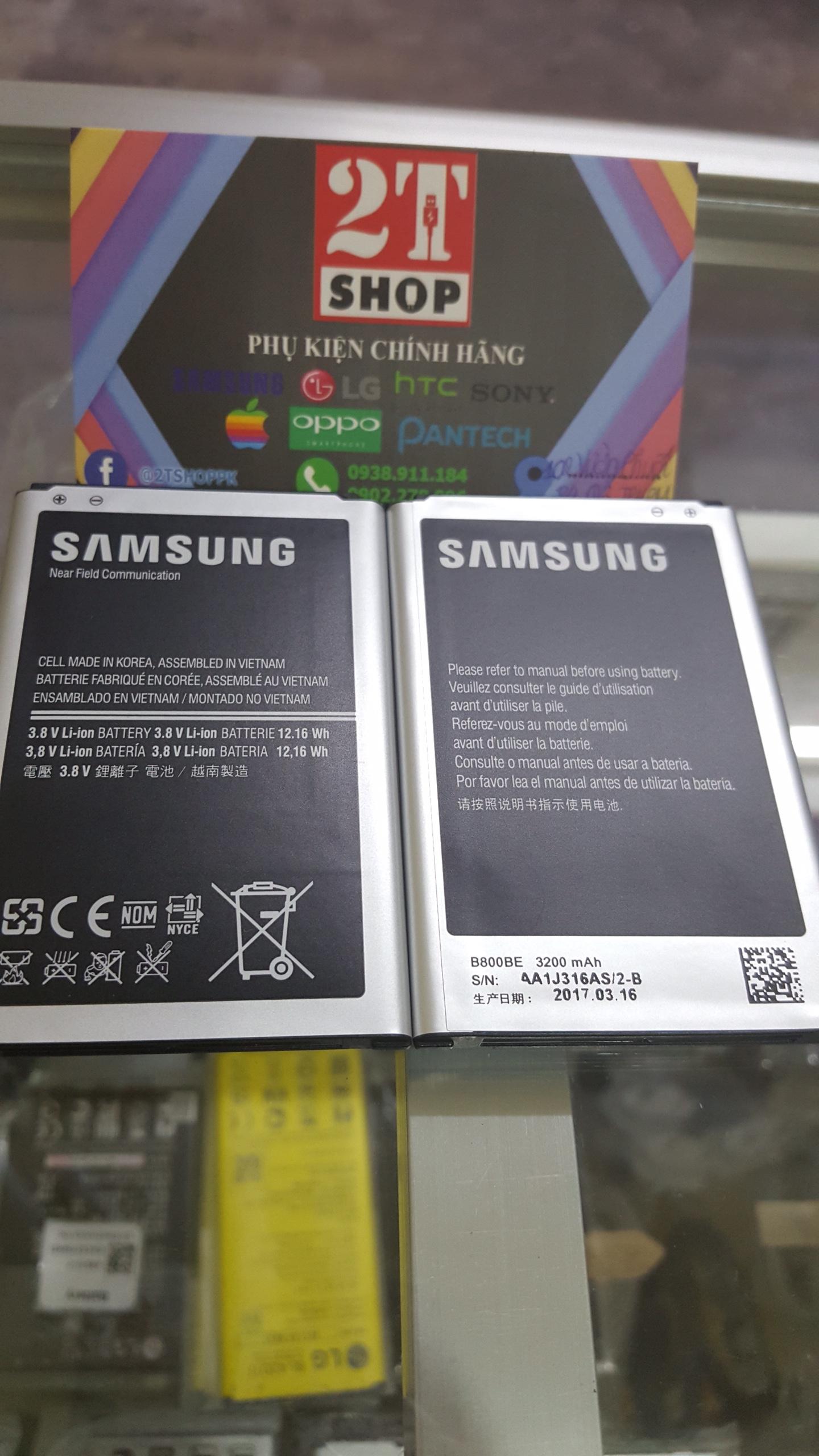 PIN NOTE 3 ZIN MÁY ( 3200MAH) (PIN ZIN CÓ MẠCH NFC) ( PIN NEW CHUẨN)