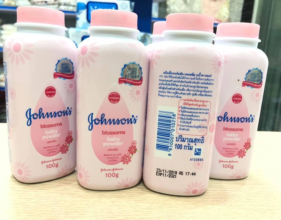 Phấn rôm johnsons baby 100g Thái Lan