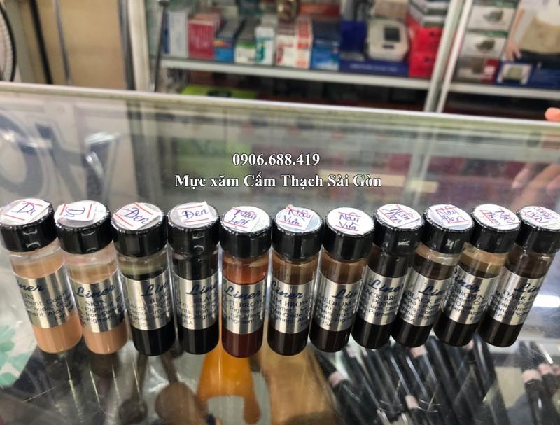 [HCM]Mực xăm Liner tem Bạc, Vàng Mỹ 10ml siêu đậm