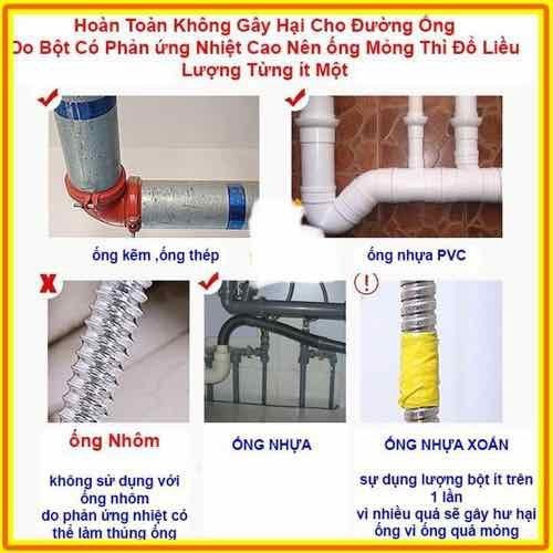 Chai Bột Thông Cống Hàng Chuẩn - Chai Bột Thông Cống Hàng Chuẩn