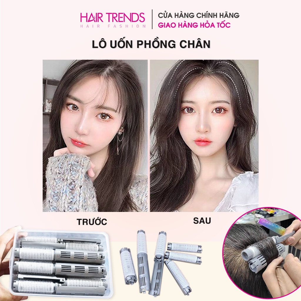 Bộ Lô Uốn Phồng Chân Tóc Lô Gai Cuốn Phồng Chân Tóc (1 Hộp)