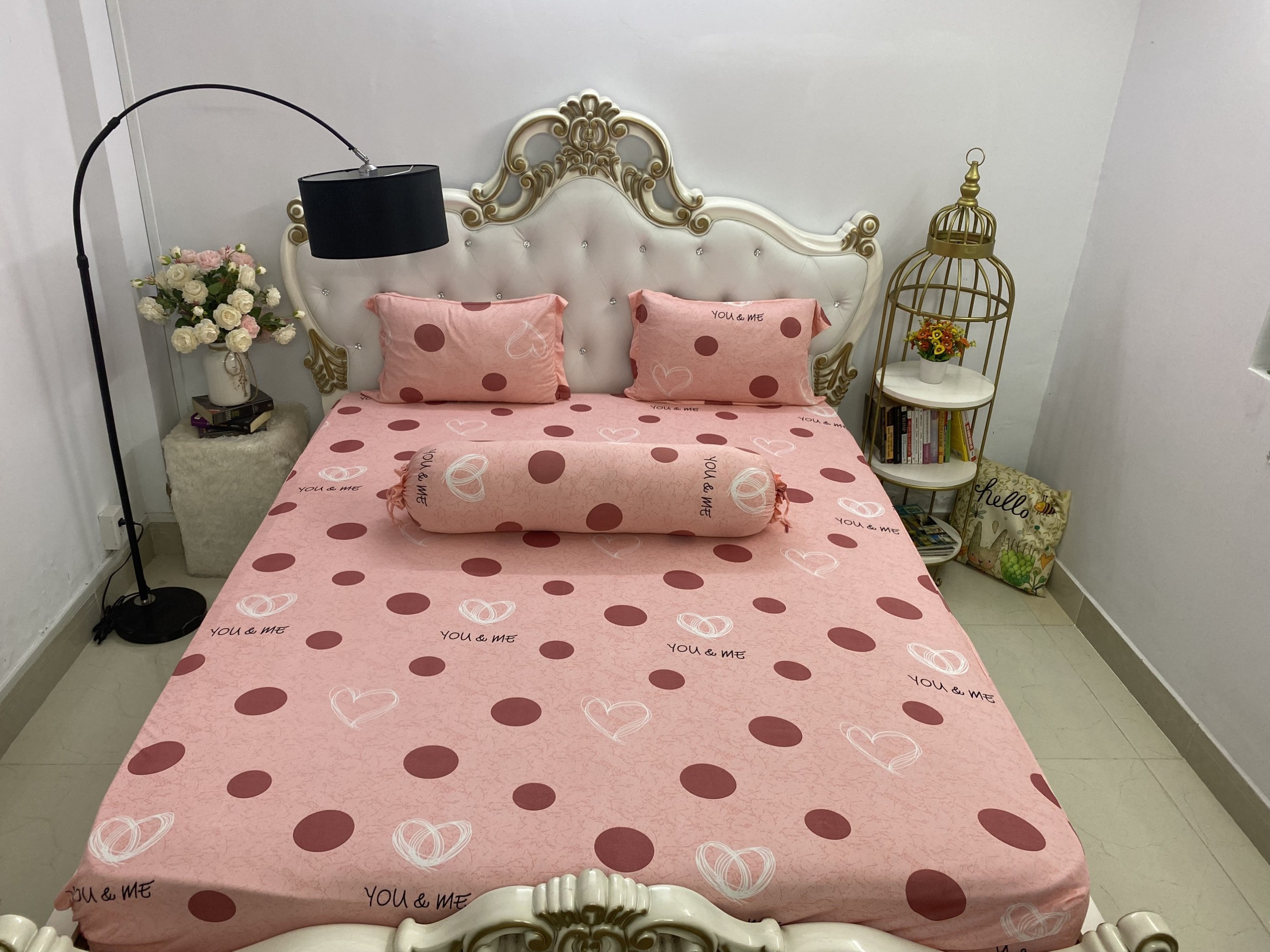 [HCM]Bộ drap thun Hàn Quốc mát lạnh {4 món  }đủ size