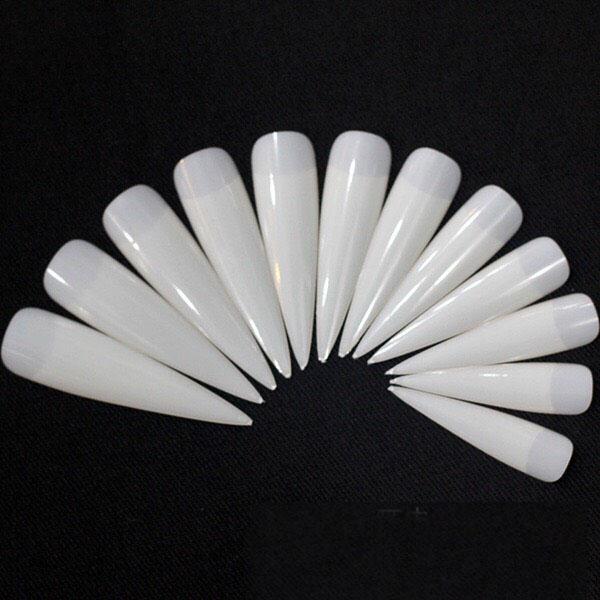 Móng Nối Dài Nhọn (Bịch 500 Cái Từ Size 1- 10)