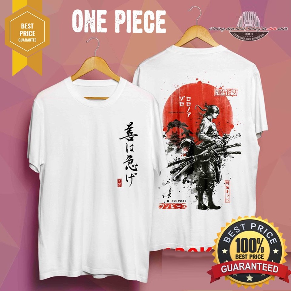 Áo thun roronoa zoro cực độc | áo thun nam nữ đảo hải tặc zoro one piece