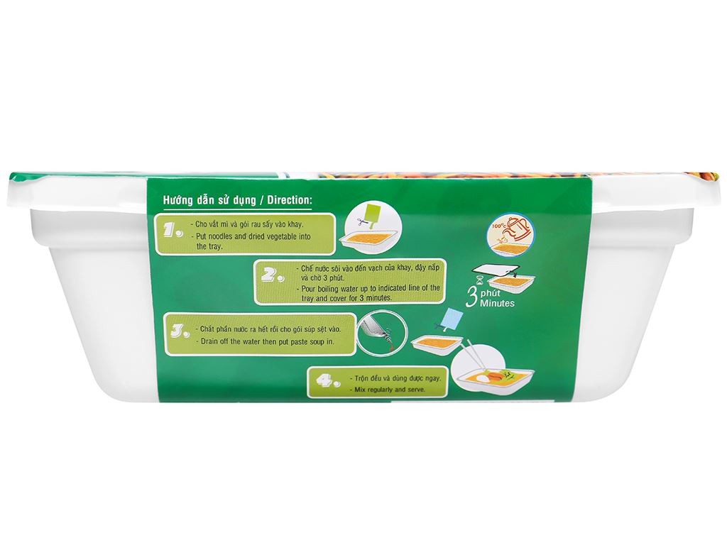 Mì xào Táo Quân thập cẩm khay 85g - BAT MUOI